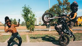 UN GIORNO alla @paky twc! Prima CADUTA in Moto * NON BENISSIMO* ep.1