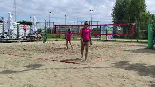 23.06.24. Smoljan L. / Ferderber C. - Ivezić E. / Premec M. 1:2 (15:3, 13:15, 6:15)