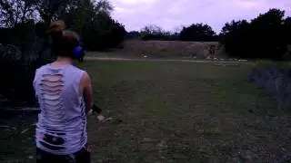 Lyssa shoots the Taurus, Raging Judge Magnum