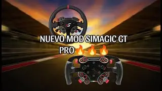 MOD aro GT3 carbono 3drap para simagic GT pro-hub