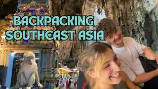 backpacking SE asia! (part 1)| travel ✈️ + kuala lumpur 🐒