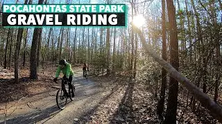 Riding Gravel in Virginia + Pocahontas State Park
