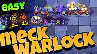 FULL GOBLIN MECH WARLOCK - AUTO CHESS MOBILE