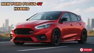 Представлен Ford Focus ST Hybrid 2026 года &mdash; скорость, стиль, экологичность и совершенно новые те...