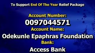 FEET WASHING / THANKSGIVING SERVICE WITH PASTOR ODEKUNLE EPAPHRAS _28-12-2025_