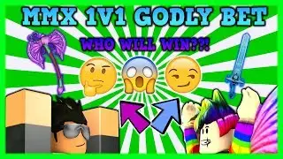 1V1 GODLY BET W/ WeirdBread2OO3 (ROBLOX MURDER MYSTERY X) *MOST BREATHTAKING CRAZY KILLS*
