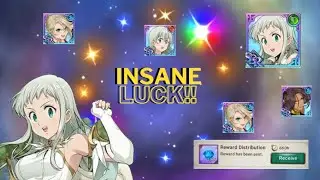 OFFICAL NETMARBLE PARTNER CREATOR SUMMONS!! CRAZY ELLATE LUCK!! (7DS Grand Cross // Summons)