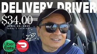 Inspirada Area Melted Ice Cream. Smog Required | I Made $34 | 250422 | DoorDash Uber Eats Ride Along