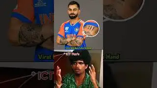 VIRAT KOHLI NEW TATTOO ON HAND 😱🔥 #shorts #cricket #viratkohli