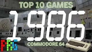 BEST Commodore 64 Games Of 1986 | TOP 5 C64 Games From The '80s