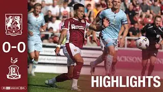 HIGHLIGHTS: Northampton Town 0 Bradford City 0