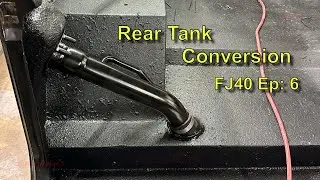 FJ40 Rear Gas Tank Conversion, Fiberglass Body