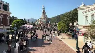 Bus ride Main Street Disneyland 