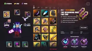 Minecraft Dungeons Ancient Unstable Vex Void Build Apoc+25 Obsidian Pinnacle