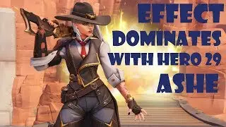 Effect Dominating with new Hero Ashe on Eichenwalde PTR