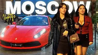 🔥Moscow Midnight weekend🔥 Nightlife Russia,the City Walking Tour 4k HDR🔥#russia #nightlife #weekend 