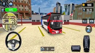 City Coach Bus Simulator 3D Gameplay