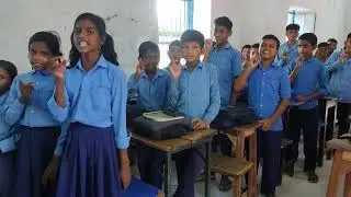 Colours name and parts of body name activity # English poem # UMS KUNDILPUR ✌️