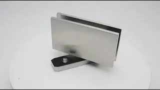 Pivot hinge for bathroom glass door