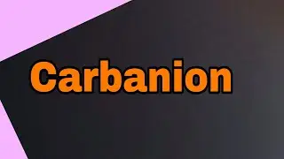 Carbanion #shorts