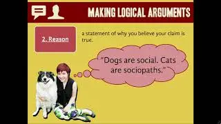 Making Logic-Based Arguments with Claims, Reasoning, and Evidence