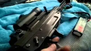 SIG 552 - 11.1 1800 25-50C, hair trigger mod.
