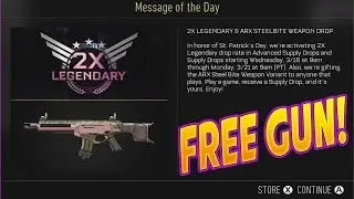 NEW FREE WEAPON IN AW! FREE  