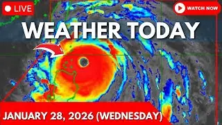 Weather Today Forecast January 28, 2026 (Wednesday) | Bagyo Update Today | LPA Update Today