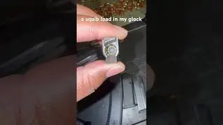 Glock Squib Load EXPLOSION 😱 #shorts #homedefense