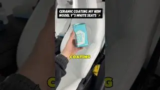 Protecting my new Model Y&rsquo;s White Seats From Stains 😤🫡
