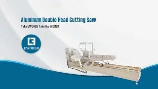Aluminum double head cutting saw #engraving#machinery#Glass#doorsandwindows#device