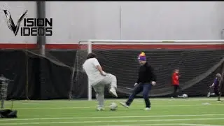 Big Man Has Skills Like His Mom