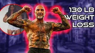 Batista's 130 Pound Weight Loss Explained [He's Bulking For Big Movie] | Celebrity Workouts & Diet