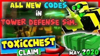 ALL NEW CODES in Tower Defense Simulator !!? (2020) / Roblox
