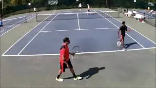 T2 Tennis Summer 2015 City Finals (3.5) Venkat/Arun Set1