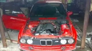 BMW e30 318is swap M52 2.8