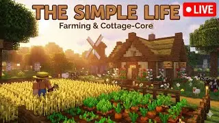 The Simple Life: Mining Iron and Diamond #5 | Minecraft Live #minecraft