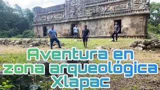 Aventura en zona arqueol&oacute;gica de Xlapac 