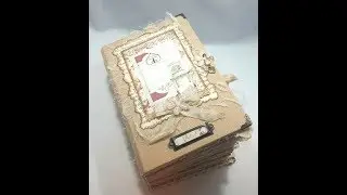 (Sold) French Farm House Junk Journal - DT Project For Seneca Pond Crafts
