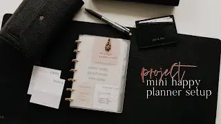 Project Planner with Mini Happy Planner Setup | #PlannerMay