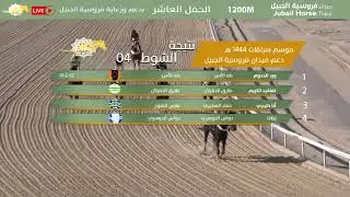 موسم سباقات الجبيل 1444 هـ الحفل العاشر - الشوط الرابع  المعاد