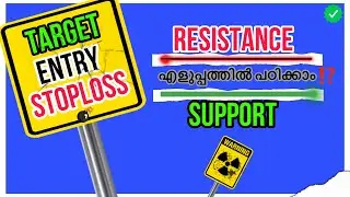 Support Resistance വെച് ശരിയായ രീതിയിൽ Trade എടുക്കാം | Best Entry Exit In Options Strike