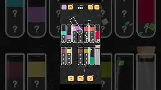 Water Sort Quest Level 245 Walkthrough Solution Android/iOS