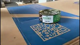 Tin cans wet glue labeling machine horizontal type high speed labeller