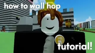 How to wall hop in roblox, Tutorial [2025]