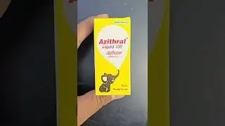 azithral 100 mg syrupa azithral 100 suspensionazithral  #Azithral100liquid #azithral #azithromycinsy