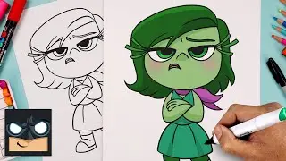 How To Draw Disgust | Inside Out 2