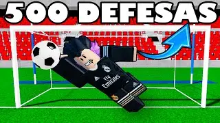 NOVA SERIE DE GOLEIRO GK NO SUPER LEAGUE SOCCER ROBLOX | 500 DEFESAS DE GK
