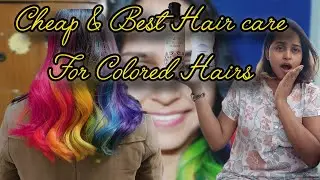 Don't Damage Your Hair Color 😘 Best Shampoo🧴& Conditoner Guide | Must know Tips #colourfulhair 
