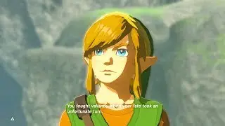 The Legend of Zelda: Breath of the wild - KING RHOAM CUTSCENE ALL SIX TUNICS